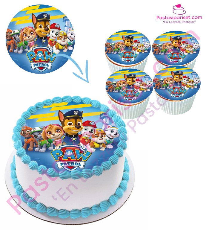 resimli pasta, fotoğraflı pasta, resimli cupcake, cupcake
